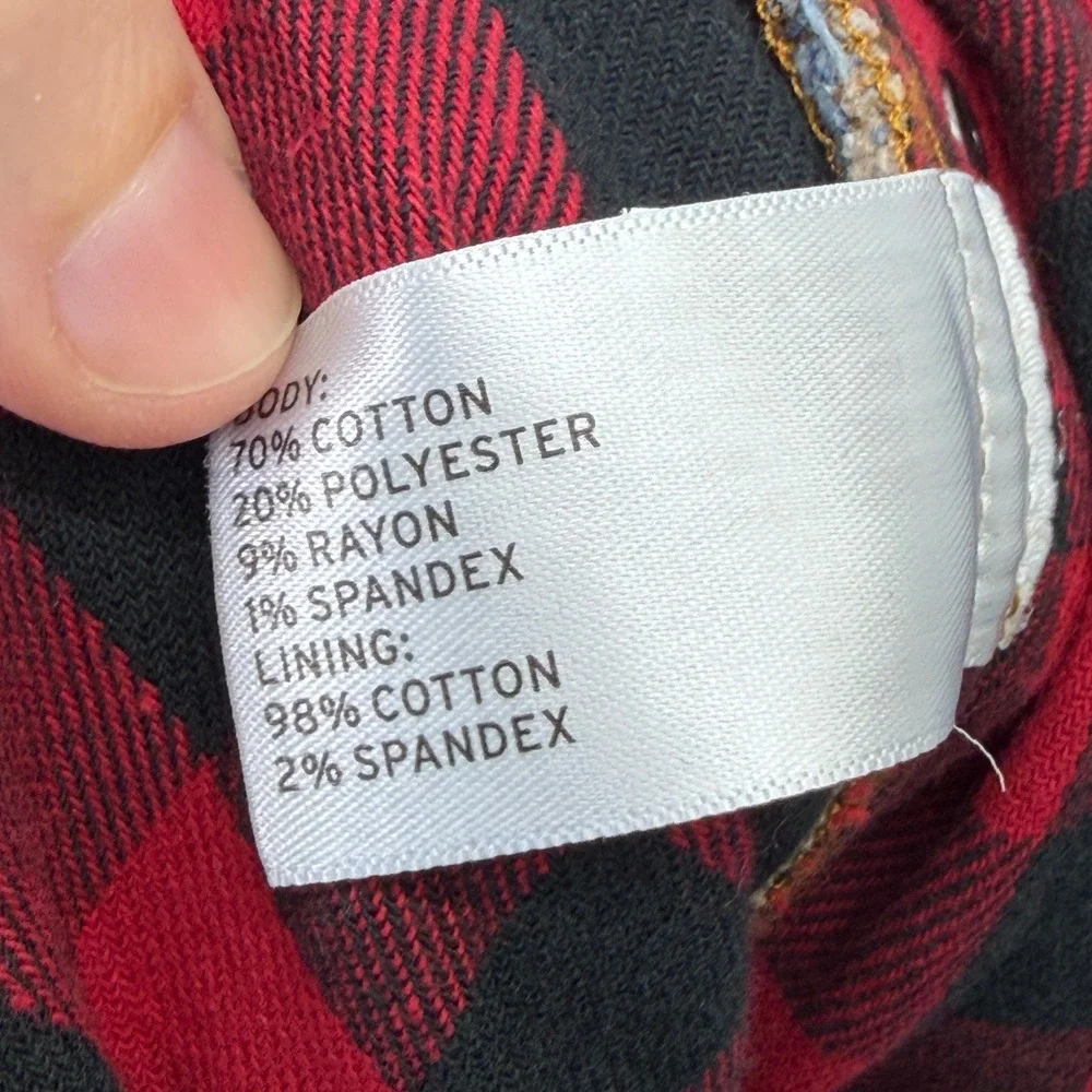 Duluth Trading‎ Ballroom Double Flex Flannel Lined Insulated Jeans Men's 34 x 32